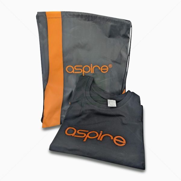 Merch Set Aspire (T-Shirt und Turnbeutel)