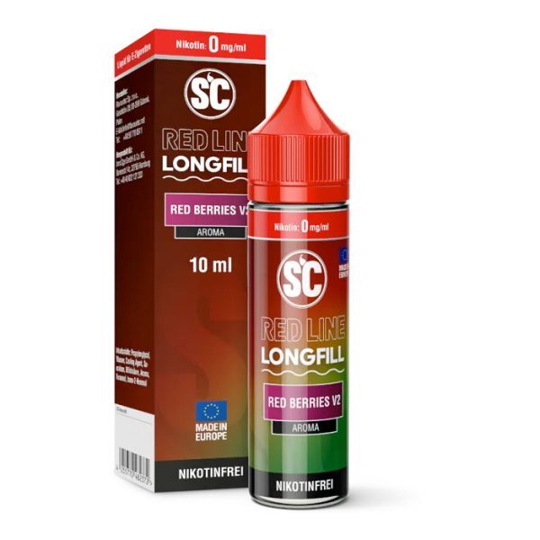 Aroma (Longfill) Red Berries v2 SC Red Line 10ml (60ml Flasche)
