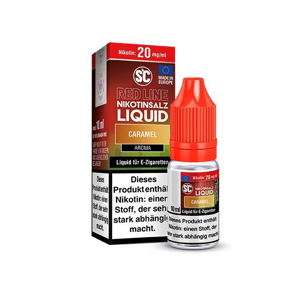 Liquid Nikotinsalz Red Line Caramel SC 10ml