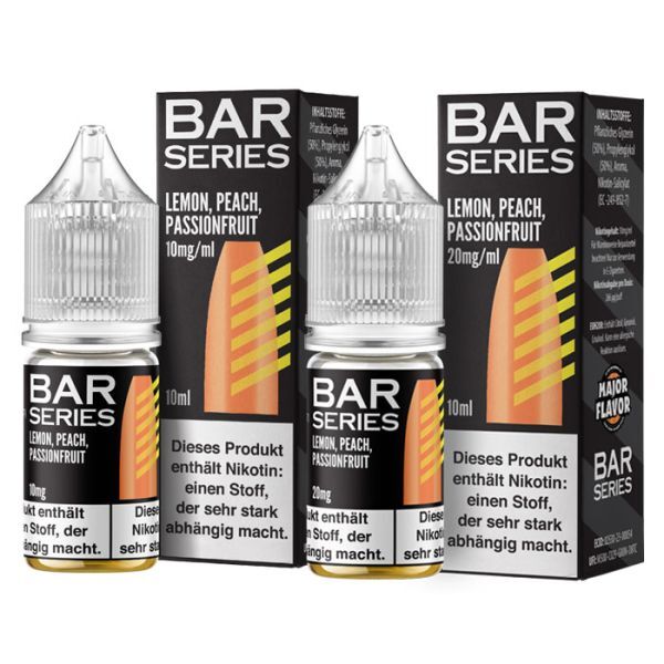 Liquid Nikotinsalz Bar Series - Lemon Peach Passionfruit 10ml