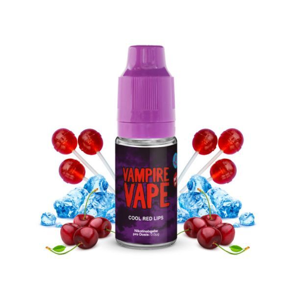 Liquid Cool Red Lips Vampire Vape 10ml für E-Zigarette