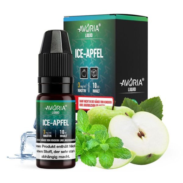 Liquid Nikotinsalz ICE Apfel Avoria 10ml