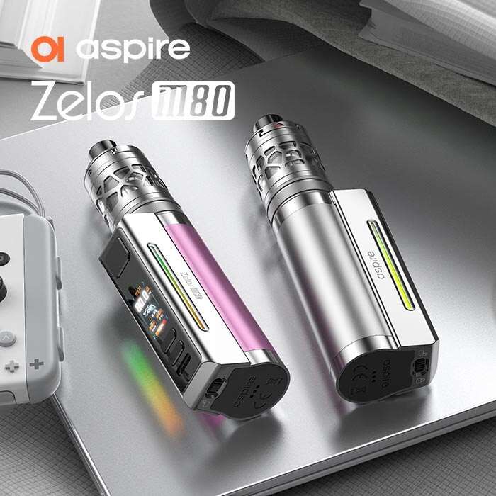 Aspire eZigarette Zelos M80 – Kompakt & stylisch dampfen