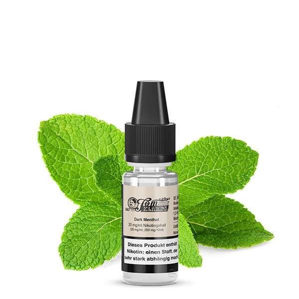 eZigaretten Liquid Nikotinsalz Dark Menthol Tom Klarks