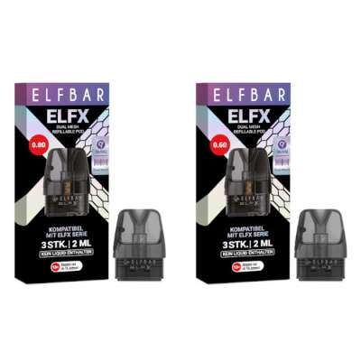 aspire tg pod 3ml Pod 2ml für ELFBAR Elfx eZigarette