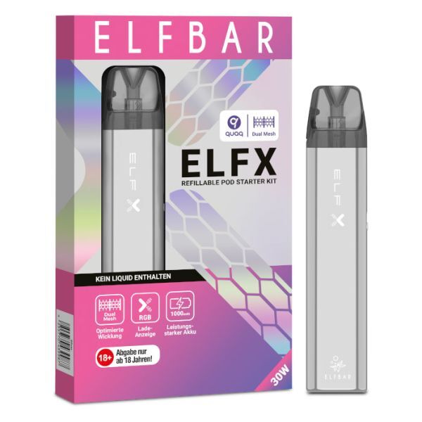 E-Zigaretten Set ELFBAR Elfx 1000mAh