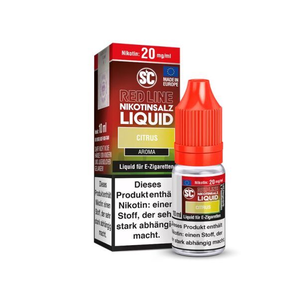 Liquid Nikotinsalz Red Line Citrus SC 10ml