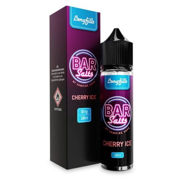 Aroma (Longfill) Bar Salts - Cherry Ice Vampire Vape 10ml (60ml Flasche)