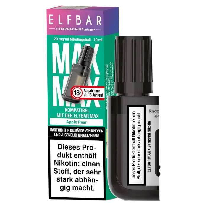 ELFBAR Max Refill in vielen Geschmäckern – 10ml Liquid nachfüllen