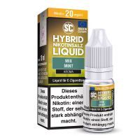 Liquid Nikotinsalz Hybrid Mix Mint SC 10ml Liquid Nikotinsalz Hybrid Mix Mint SC 10ml