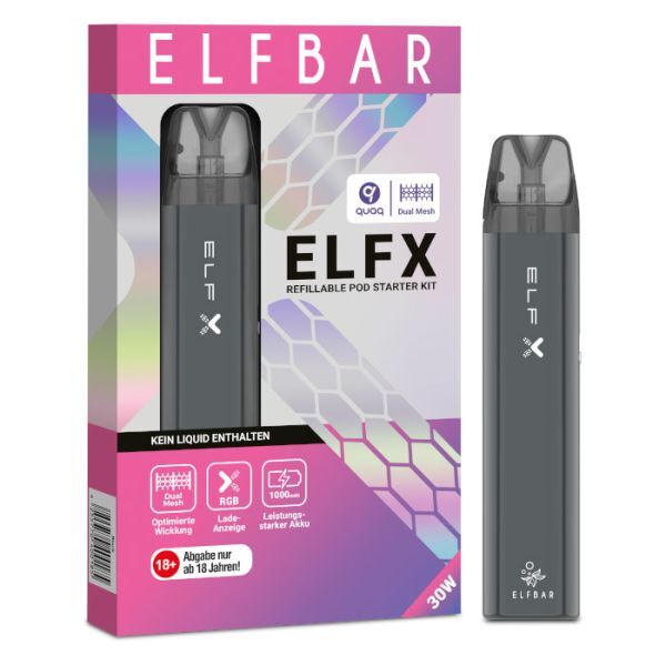 E-Zigaretten Set ELFBAR Elfx 1000mAh