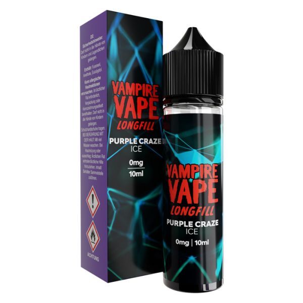 Aroma (Longfill) Vampire Vape - Purple Craze Ice 10ml (60ml Flasche)