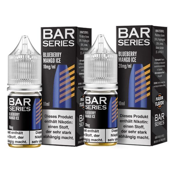 Liquid Nikotinsalz Bar Series - Blueberry Mango Ice Vampire Vape 10ml