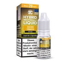 Liquid Nikotinsalz Hybrid Golden Tobacco SC 10ml Liquid Nikotinsalz Hybrid Golden Tobacco SC 10ml