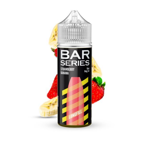 Aroma (Longfill) Bar Series - Strawberry & Banana Vampire Vape 10ml (120ml Flasche)