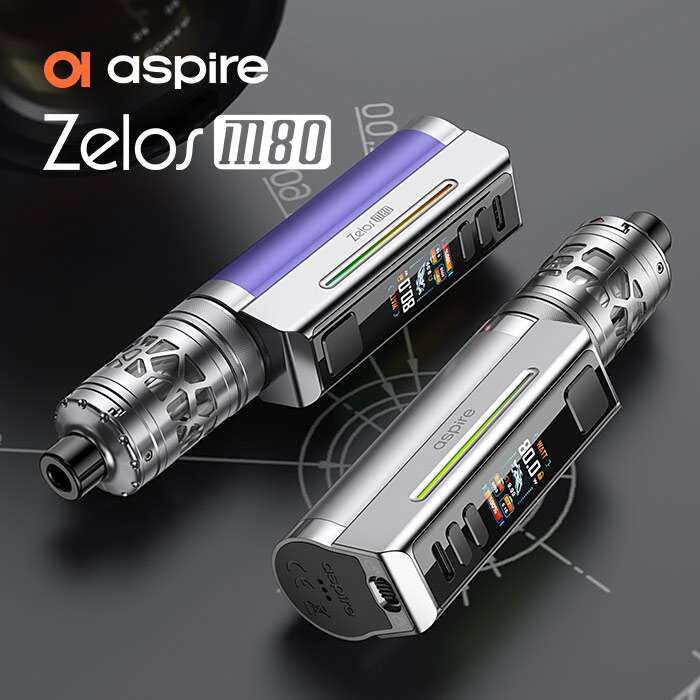 cream tobacco vape Aspire Zelos M80 E-zigarette Aspire Zelos M80 Kit Full Black 2600mAh –  vapesjersey Aspire eZigarette Zelos M80 Kompakt & stylisch dampfen