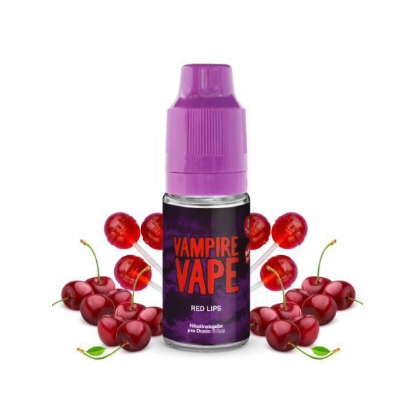 Liquid Red Lips Vampire Vape 10ml für E-Zigarette