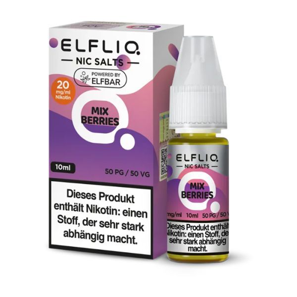 Liquid Nikotinsalz Mix Berries ELFLIQ 10ml