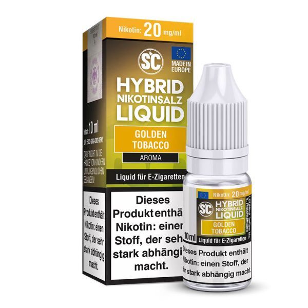 Liquid Nikotinsalz Hybrid Golden Tobacco SC 10ml