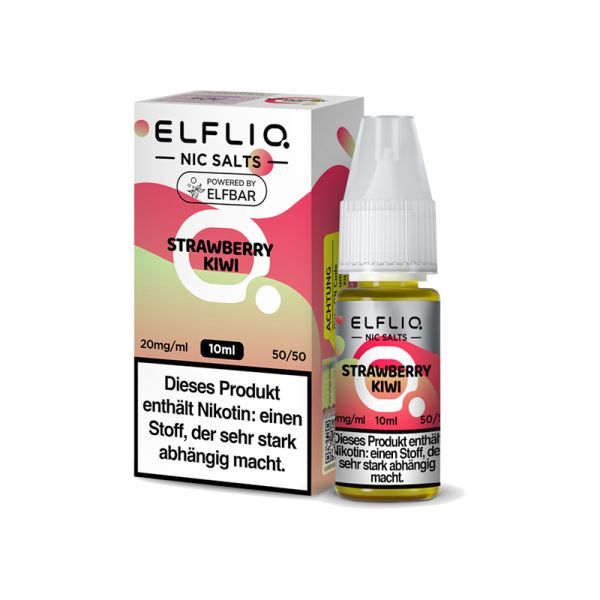 Liquid Nikotinsalz Strawberry Kiwi ELFLIQ 10ml