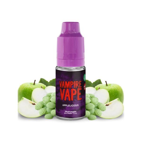Liquid Applelicious Vampire Vape 10ml für E-Zigarette