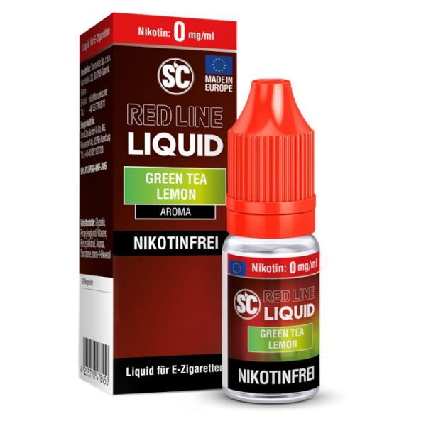 Liquid Nikotinsalz Red Line Green Tea Lemon SC 10ml