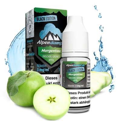 eLiquid Black Edition Ofenbankerl 10ml von Alpendampf fr eZigaretten