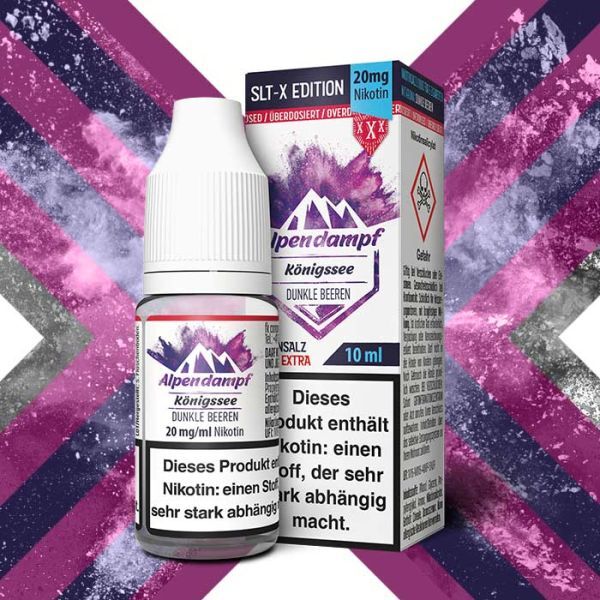 Liquid Nikotinsalz SLT-X Königssee Alpendampf 10ml