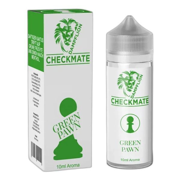 Aroma (Longfill) Checkmate Green Pawn Dampflion 10ml (120ml Flasche)