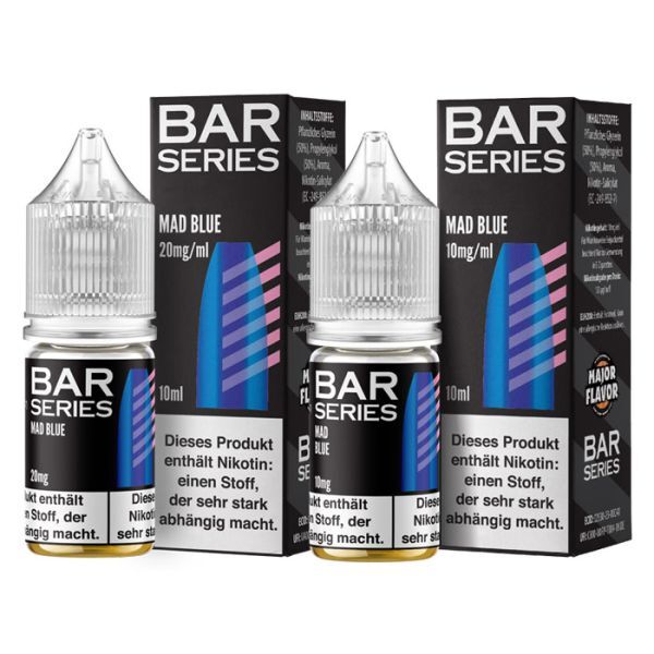 Liquid Nikotinsalz Bar Series - Mad Blue 10ml