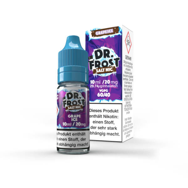 grape ice liquid mit nikotin Liquid Nikotinsalz Grape Ice Dr. Frost 10ml 20mg/ml
