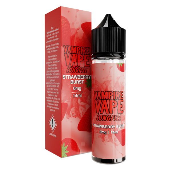 Aroma (Longfill) Vampire Vape - Strawberry Burst 14ml (60ml Flasche)