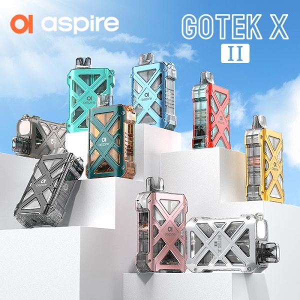 E-Zigaretten Set ASPIRE Gotek X II