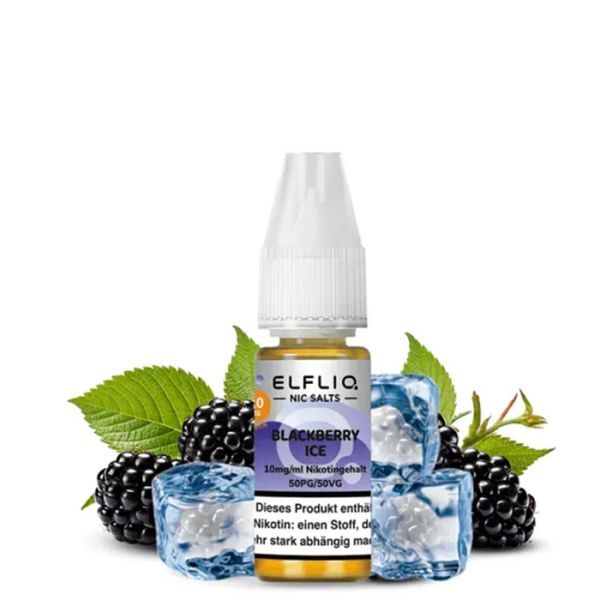 Liquid Nikotinsalz Blackberry Ice ELFLIQ 10ml