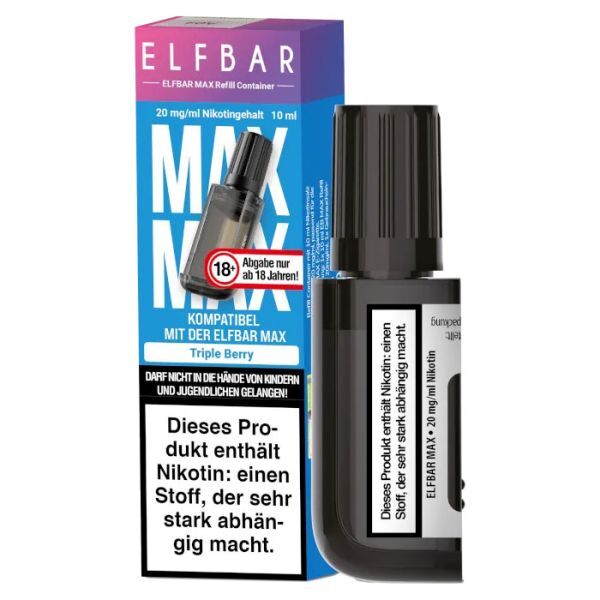 Pod mit Liquid für ELFBAR Max 10ml